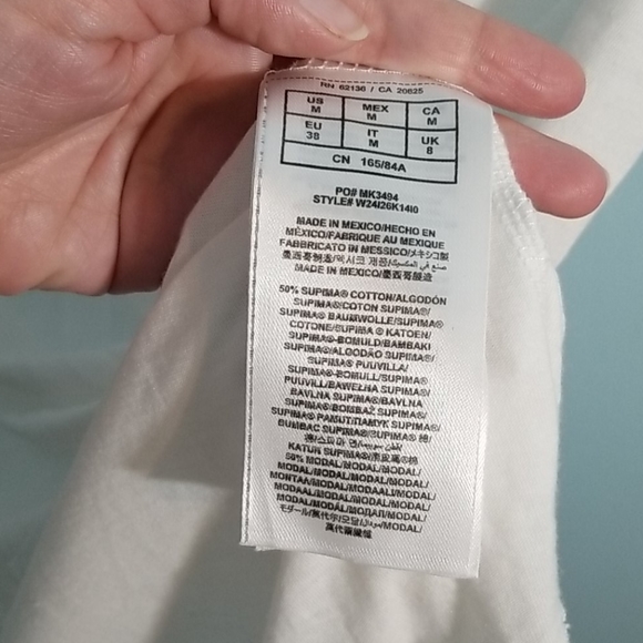 Guess Tiesto Collection night flight tee white M - Picture 6 of 10